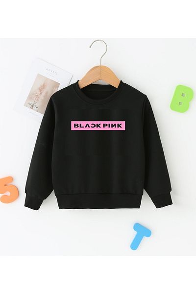 venüsdijital Детски суитшърт Blackpink Design 2 Yarn