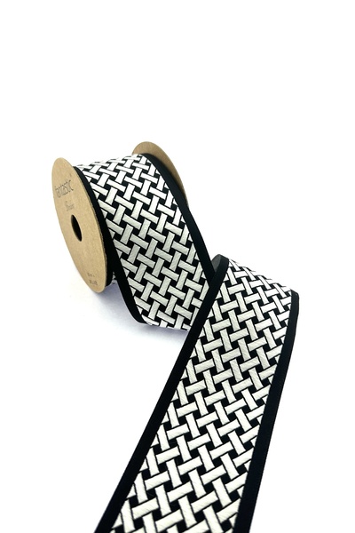 FANTASTIC BORDERS HASIR DESENLİ DOKUMA GENİŞ PERDE BORDÜR / AKSESUAR (7 CM. G...