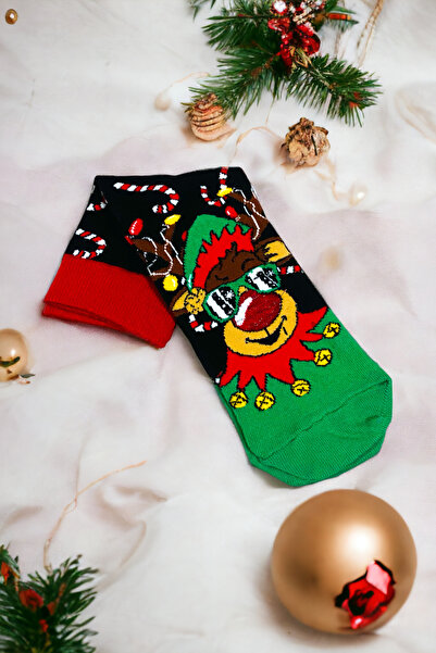 AYMETA TİCARET جوارب مقبس ليلة رأس السنة الجديدة للجنسين للنساء والرجال