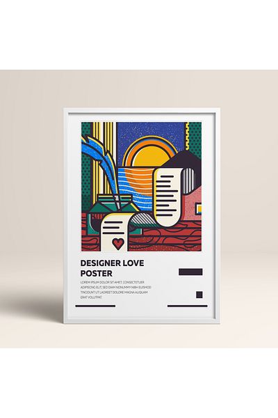 HOMEPACK Pictură cu un singur cadru Pictură poster de artă modernă TK/276