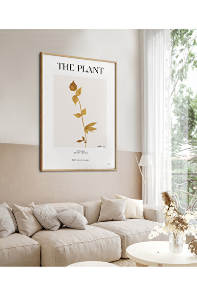 HOMEPACK Pictură cu un singur cadru The Plant Modern Art Poster Painting TK/272