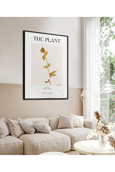 HOMEPACK Πίνακας με ένα πλαίσιο The Plant Modern Art Poster Painting TK/272