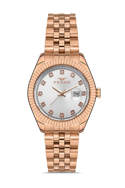 FERRO Marka Kadın Kol Saati Rolex Kasa Orijinal 2 yıl Garantili