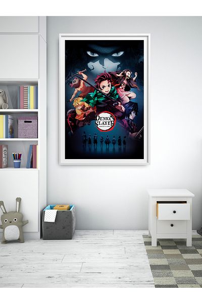 HOMEPACK Pictură poster Demon Slayer cu un singur cadru TK/531