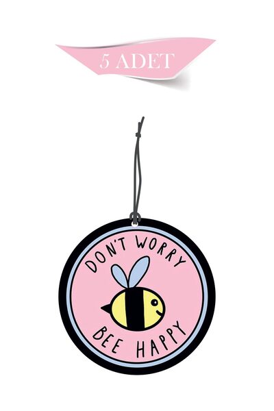 1001MODEL Dont Worry 5'li Dekoratif Oto Kokusu ve Oto Aksesuarı