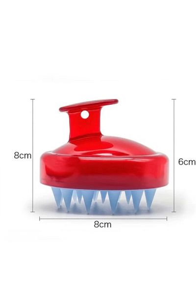 Yenigeldi Soft Silicone Scalp Massage Shampoo Brush, Head Massage Shower Hair Brush For Scalp Stress