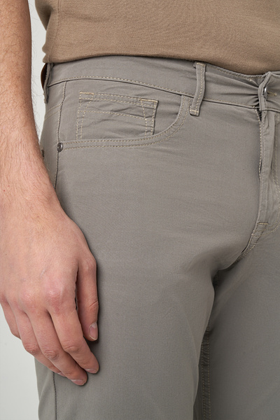 Bisse Erkek 5 Cep Spor Pantolon HAKİ