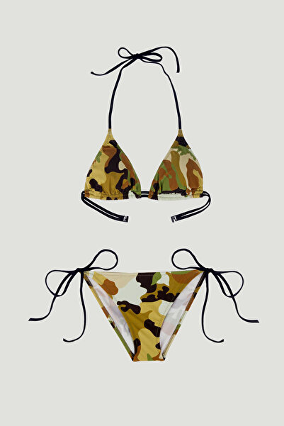 AYYILDIZ 5559 Kamuflaj Bikini Takımı