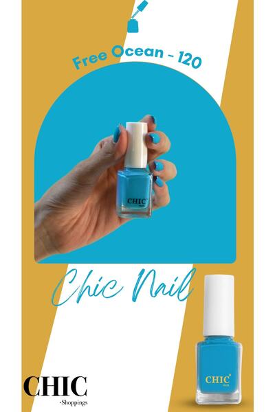 Chic Nail Mavi Oje Free Ocean 120
