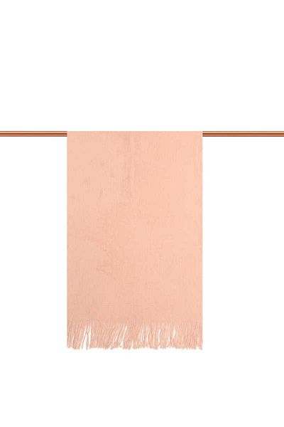 Bursa İpek Salmon Angora Shawl
