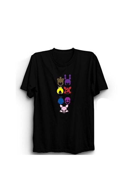 The Fame Five Nights at Freddy's, 5Naf, Fnaf, Vector, Game, Game Tricou