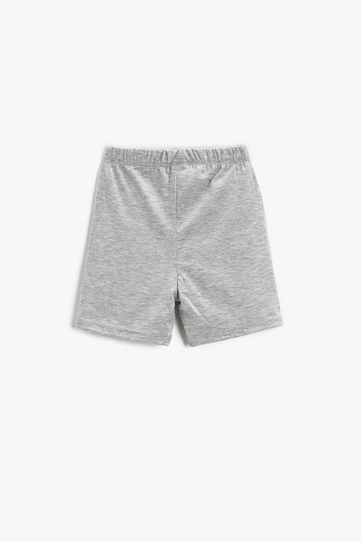 Koton Printed Elastic Waist Shorts