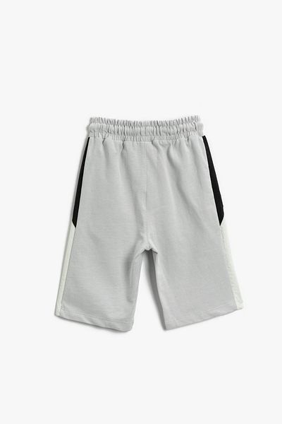 Koton Pantaloni scurți din bumbac cravată în talie