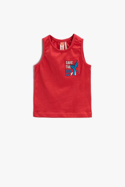 Koton Baby Boy Pink Undershirt 2SMB30010TK