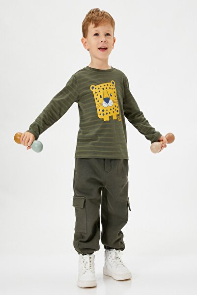 Koton Khakifarbene Jogginghose für Babys (J)