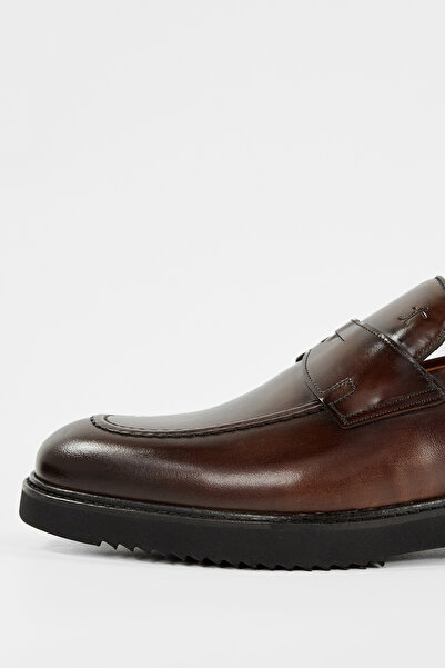 Tamer Tanca Erkek Hakiki Deri Loafer Ayakkabı 183 27351 Erk Ayk Sk23/24