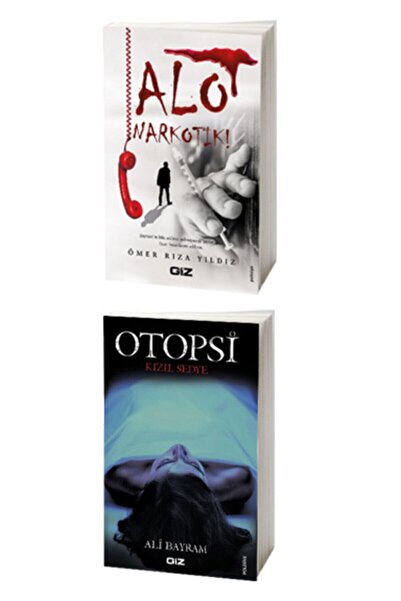 Giz Kitap Otopsi - Alo Narkotik Polisiye Seti
