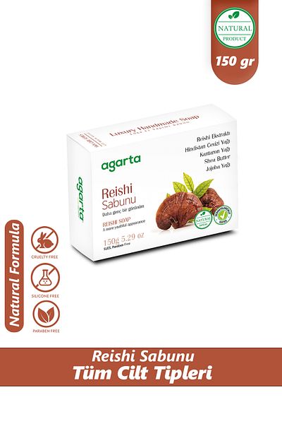 Agarta 150 Gr Reishi Skin Care Soap