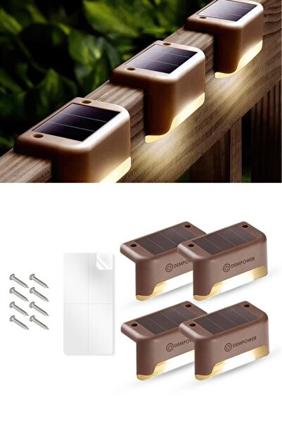DEMPOWER 4 Adet Güneş Enerjili Mini Led Lamba