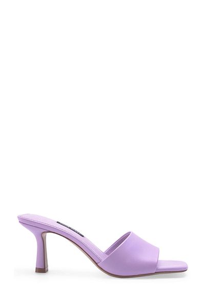 Nine West PIZALE 3FX Lilac Women's Heeled Slippers