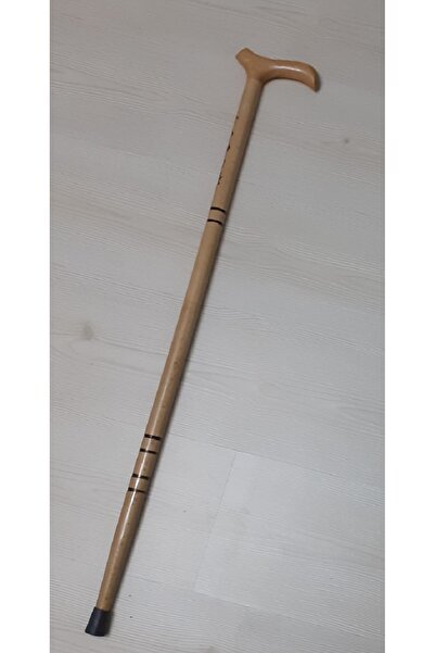 Genel Markalar Tamamen El İşçiliği Cilalı Kayın Ağacından Destek Bastonu