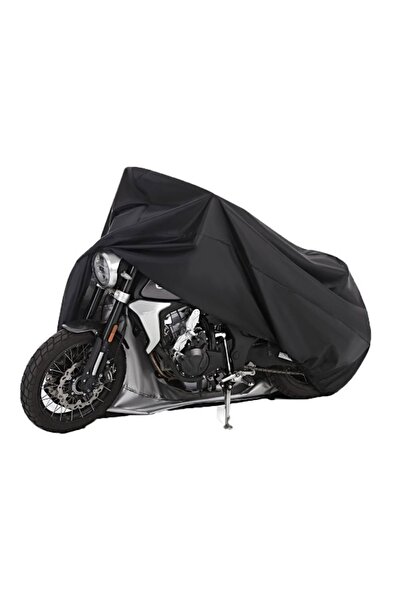 CoverPlus حقيبة خلفية سوداء لدراجة نارية سوزوكي VL 1500 دخيل غير متوافقة