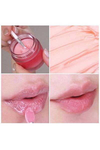 ASTER BEAUTY قناع الشفاه للنوم، قناع الشفاه المهدئ، مغذي، واقي، قناع العناية بالنوم 23 مل