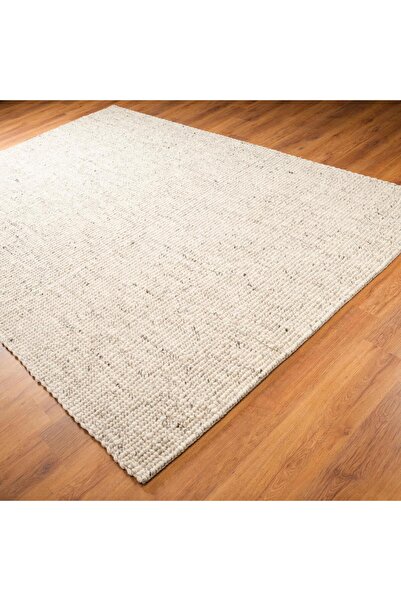 Eko Halı Agra Sade Desenli El Dokuma Halı-agra Agr01 Beıge Grey