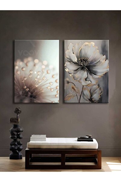 Voovart Kanvas Duvar Tablosu 2’li Canvas Tablo Seti – VOOV4234