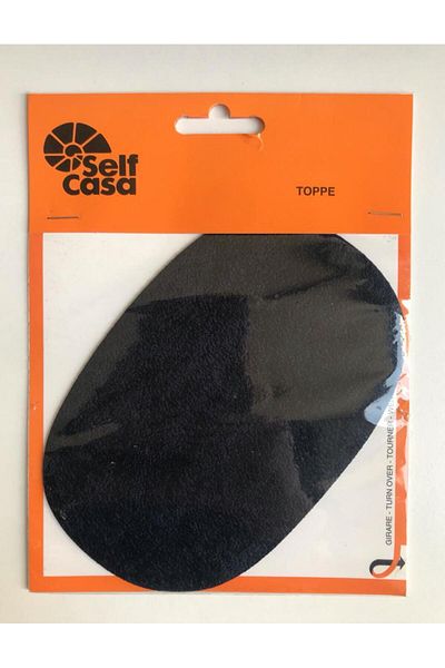 Self Casa Σουέντ επισκευαστικό έμπλαστρο 15cm X 9,5cm για το γόνατο (2 τεμάχια)