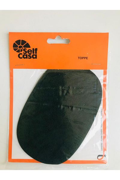 Self Casa Patch cusut din piele intoarsa 15cm X 9,5cm Patch de reparare a cotului genunchiului (2 buc)