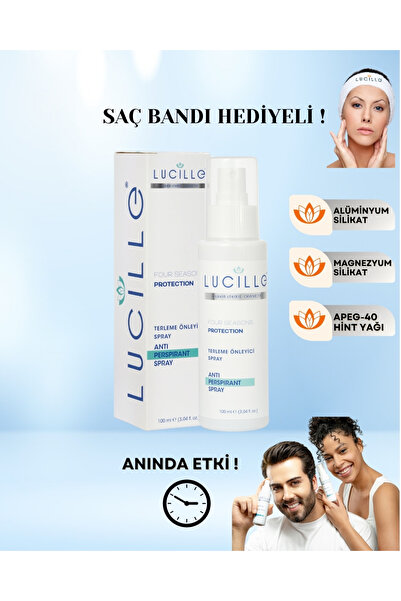 Lucille Beauty Lucille Koltuk Altı,el ,ayak Için Terleme Ve Koku Önleyici Spr...