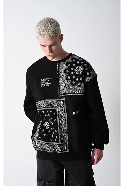 kargasa Bandana Print Sweatshirt