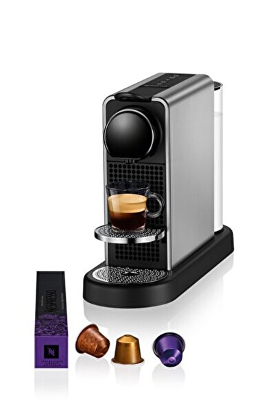 Nespresso C140 Citiz Platinum Capsule Coffee Machine, Titan