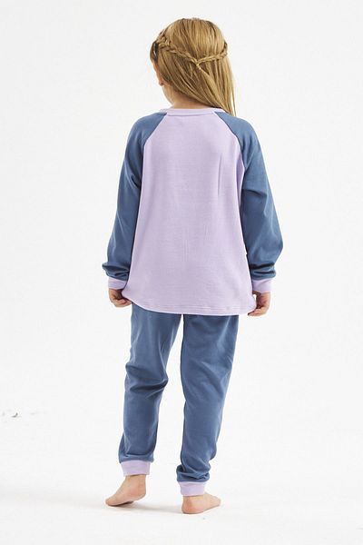 LILIAN Dream On Lilac Children's pajama set