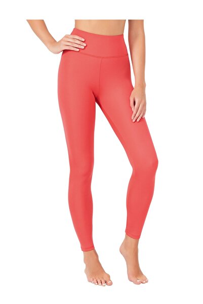 Los Ojos Γυναικείο Αθλητικό Κολάν Coral ψηλόμεσο με λεπτή εφαρμογή Basics