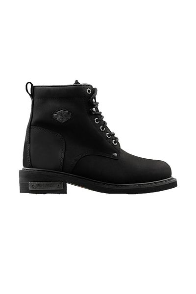 Harley Davidson Black Women's Boots 025G100109-Black-Nubuck