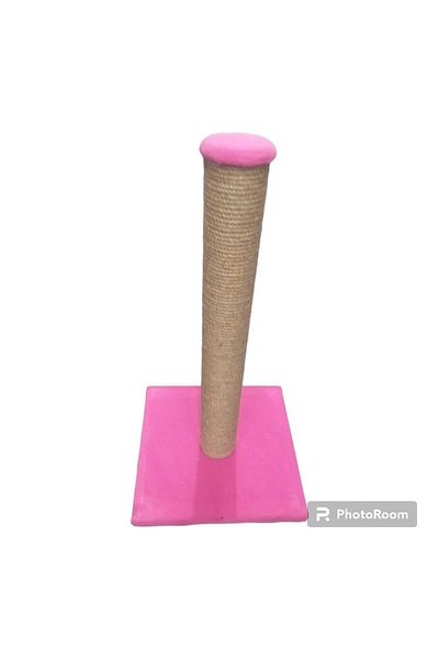 Glipet 40 Cm Pink Jute Rope Square Scratching Board