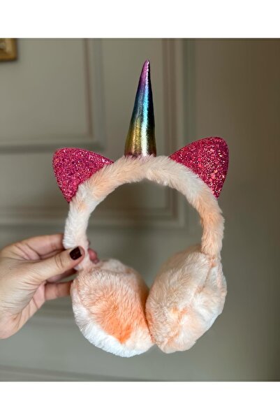 Kids fashion in Love Aksesuar Çocuk Unicorn Peluş Kulaklık
