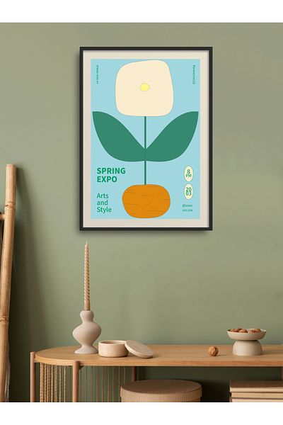 HOMEPACK Pictură cu un singur cadru Pictură poster de artă modernă Tk/249
