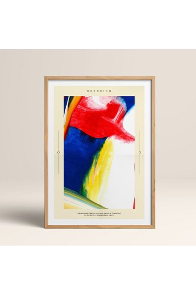 HOMEPACK Единична рамка за картина - плакат за модерно изкуство TK/246