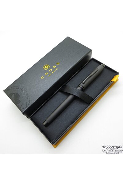 Cross Townsend PVD Kaplama Mat Siyah Roller Kalem | Cross Kalem | İsme Özel K...