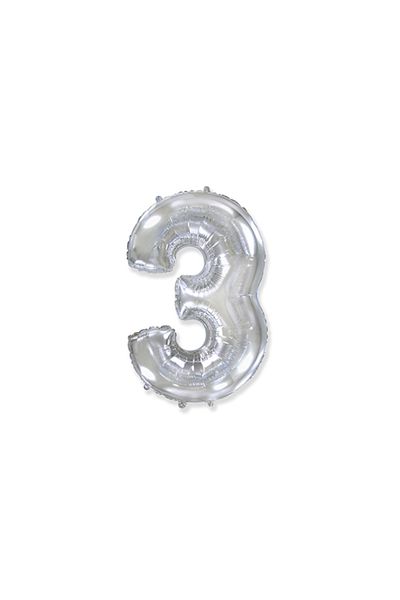 BalonEvi 3 أرقام بالون هيليوم