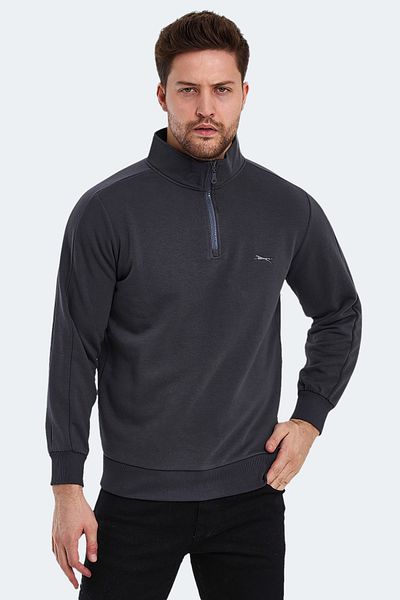 Slazenger Ανδρικό φούτερ SAMMY IN - Σκούρο Γκρι