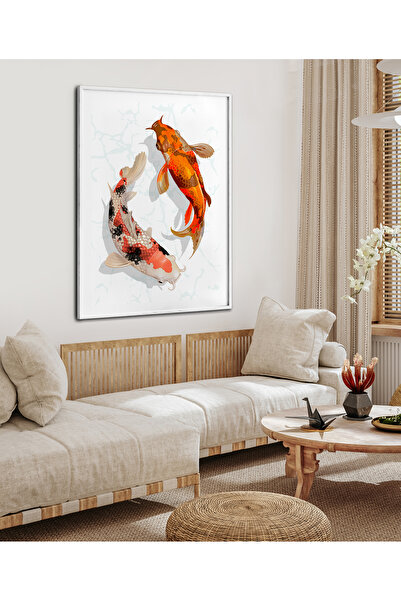 HOMEPACK Tekli Çerçeveli Tablo Modern Art Poster Tablo TK/243