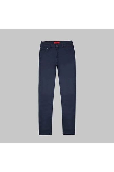 Sarar INTERVIEW ROYS COTON NAVY BLUE PANT-Navy Blue - 33/32