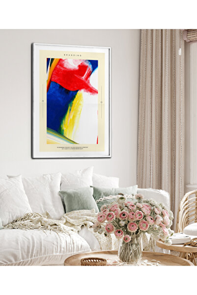 HOMEPACK Επιτραπέζιο μοντέρνας τέχνης με μονό πλαίσιο TK/246