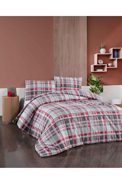 Menderes Home Cotton Collection Flanel R Çift Kişilik Nevresim Takımı G.N. Siyah