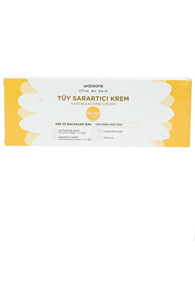 Watsons Papatya Özlü Tüy Sarartıcı Krem 70 Ml