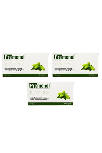 Orthogen Premenol 60 Tablets - Pack of 3
